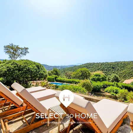 Selectsohome - Vue Mer, Piscine, 10p - Provence - Bella Vista Villa